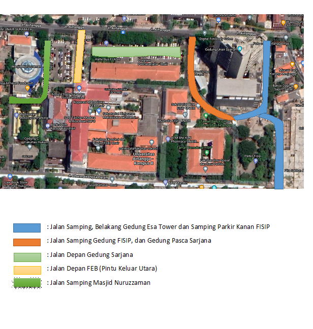 Revitalisasi Jalan Area Kampus B - Dit. Logkamtibling